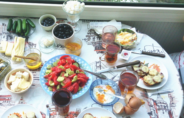 トルコの朝食